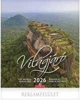 Csg 23.013006 Falinaptár  300x340mm álló világjáró 2026. kép