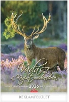 Csg 23.013008 Falinaptár  335x455mm álló vadász a kárpát-medencében 2026. kép