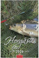 Csg 23.013022 Falinaptár  210x320mm álló horgász 2026. kép
