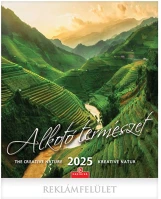 Csg FN U00 2025 alkotó természet 30x34cm falinaptár kép