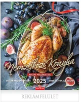 Csg FN U11 Falinaptár  300x340mm álló nemzetközi konyha 2025. kép