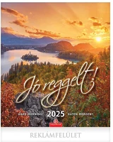 Csg FN U95 Falinaptár  300x340mm álló jó reggelt! 2025. kép