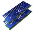 Csx CECD3LO1333-2R8-2K-4GB Memória desktop - 4gb kit ddr3 (2x2gb, 1333mhz, hűtőbordás, overclocking) kép