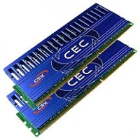 Csx CECD3LO1600-2R8-2K-8GB Memória desktop - 8gb kit ddr3 (2x4gb, 1600mhz, hűtőbordás, overclocking) kép