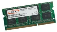 Csx CSXAD3SO1333-2R8-2GB Alpha memória notebook - 2gb ddr3 (1333mhz, 128x8, cl9) kép