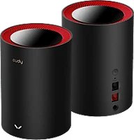 Cudy M3000 M3000 kétsávos (2,4 ghz / 5 ghz) wi-fi 6 (802.11ax) fekete, vörös 1 belső kép