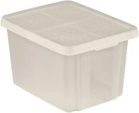 Curver 225448 Essentials tárolódoboz tetővel 26l áttetsző (225448) kép