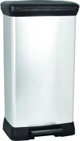 Curver 3253922162005 Szemetes pedálos 50l, fémhatású kép