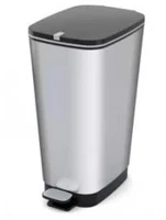 Curver COR_UCCCHIC Pedálos szemetes, fémhatású, 45 l,  