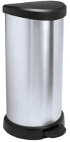 Curver COR_UCPE40 Pedálos szemetes, fémhatású, 40 l, kép
