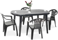 Curver H40221063_220594_4 Elma 4+1 kerti bútor garnitúra szett kép