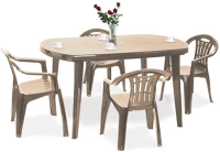 Curver H40221288_227524_4 Elma 4+1 kerti bútor garnitúra szett kép