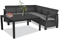 Curver H40230668_241726 Corfu relax kerti bútor garnitúra melody asztallal kép