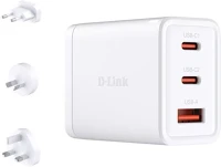 D-link 1XUSB, DCP-651 D-link hálózati adapter 65w gan 2xusb-c + 1xusb, dcp-651 kép