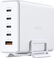 D-link DCF-241 Gan 240w univerzális hálózati töltő adapter fehér kép
