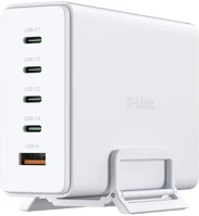 D-link DCF-241/E D-link hálózati adapter 240w gan 4xusb-c + 1xusb, kép