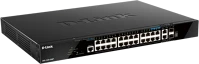 D-link DGS-1520-28MP/E Switch 24x1000mbps(24xpoe) + 2x10g + 2xgigabit sfp+ menedzselhető rackes, kép