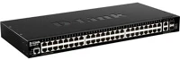 D-link DGS-1520-52 D-LINK Switch 48x1000Mbps + 2x10G + 2xGigabit SFP+ Menedzselhető Rackes, DGS-1520-52 kép