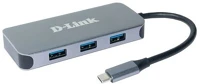 D-link DUB-2335 Usb-c hub 3xusb + 1xusb-c +1xhdmi + 1xlan, kép