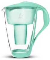 Dafi 928285 Vízszűrő kancsó üveg 2l zöld kép