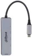 Dahua 4K@30HZ + 3XUSB3.0 Kábel átalakító - tc35 (usb-c - hdmi 4k@30hz + 3xusb3.0 + pd) kép