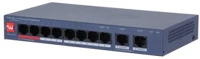Dahua CS4010-8ET2GT-110 Switch poe -  (cloud menedzsment; 8x 1gbps poe + 2x 1gbps port, 110w) kép