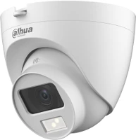 Dahua HAC-HDW1200CLQ-IL-A SmartColor, 2MP, 3,6mm, kültéri, IR20m+LED20m, IP67, mikrofon, 12VDC) kép