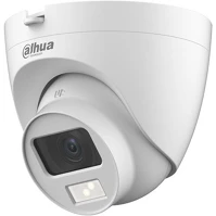 Dahua HAC-HDW1500CLQ-IL-A-0280B-S2 /5mp/lite/2,8mm/ir20m/4in1/smart dual megvilágítású analóg turretkamera kép