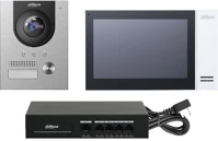 Dahua IK07, IP65 Ktp01l smart home kaputelefon-kapucsengő kit (7