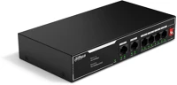 Dahua SF1006LP 4X10/100 mbps poe + 2x10/100 mbps uplink, 36w, nem menedzselhető poe switch kép