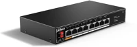 Dahua SF1008LP 4X10/100 mbps poe + 4x10/100 mbps lan, 60w, nem menedzselhető poe switch kép