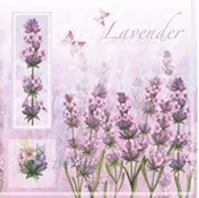 Daisy J12300008ROB Szalvéta  everyday levendula 3 rétegű 33x33 cm 20 darabos kép