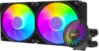 Darkflash DCS 240 Radiant  univerzális cpu vízhűtés fekete kép