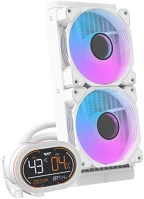 Darkflash DH240D WHITE Dh240d cpu vízhűtő fehér kép