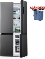 Davoline D4SS-608D IX INOX Négyajtós hűtőszekrény d4ss-608d ix inox kép