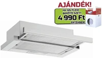 Davoline 60 IX Spot Q ECO 060 GR-IX Beépíthető Kihúzható páraelszívó LED kép