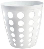 Day-co metal H650122W Műanyag irodai szemetes fehér 12 l kép