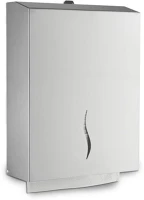 Dayco DA503XSZADDM0903VA dayco rozsdamentes acél hajtogatott kéztörlő adagoló, 600 lapos, v és c kép