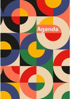 Dayliner DL6AG-COFA5HE-RE Határidőnapló colors a5 heti, fehér lapokkal retro  2026. kép