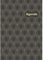 Dayliner DL6AG-COFA5NA-AM Határidőnapló colors a5 napi, fehér lapokkal art modern  2026. kép