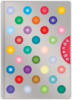 Dayliner DL6AG-COFA5NA-MG Határidőnapló colors a5 napi, fehér lapokkal magic  2026. kép