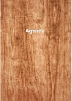 Dayliner DL6AG-COFA5NA-W Határidőnapló colors a5 napi, fehér lapokkal wood  2026. kép