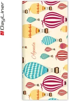 Dayliner DL6AG-COFZSFE-BA Zsebnaptár colors fekvő heti, fehér lapokkal balloons  2026. kép