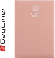Dayliner DL6AG-MPCA5HE-PU Határidőnapló mypastel a5 heti, krémszínű lapokkal púder  2026. kép