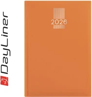 Dayliner DL6AG-MPCA5NA-NA Határidőnapló mypastel a5 napi, krémszínű lapokkal narancs  2026. kép