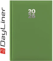 Dayliner DL6AG-PAFA5HE-VZ Határidőnapló pannon a5 heti, fehér lapokkal világoszöld  2026. kép