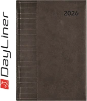 Dayliner DL6AG-TUFB5HE-FK Határidőnapló tucson b5 heti, fehér lapokkal fekete  2026. kép