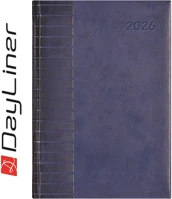 Dayliner DL6AG-TUFB5HE-KK Határidőnapló tucson b5 heti, fehér lapokkal kék  2026. kép