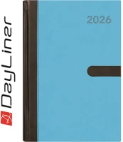 Dayliner DL6AG-WIFA5HE-KK Határidőnapló winner a5 heti, fehér lapokkal kék  2026. kép
