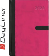 Dayliner DL6AG-WIFA5HE-PD Határidőnapló winner a5 heti, fehér lapokkal padlizsán  2026. kép